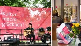 Event zur Kampagne Kultur macht glücklich WENN+ABER