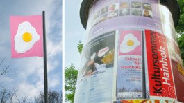 Fahnenprojekt von S. Neunhausen WENN+ABER